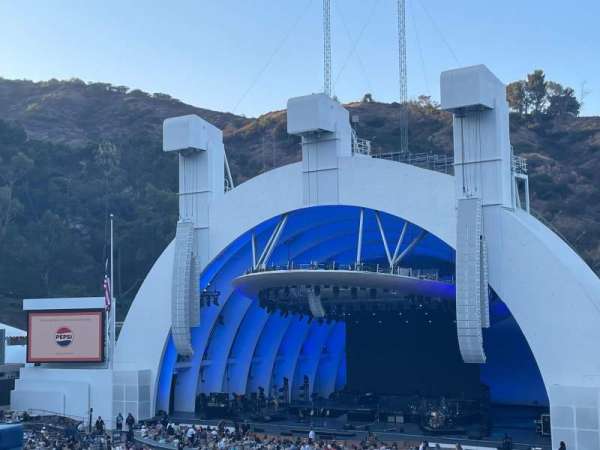 Hollywood Bowl, section: F2, row: 1, seat: 105