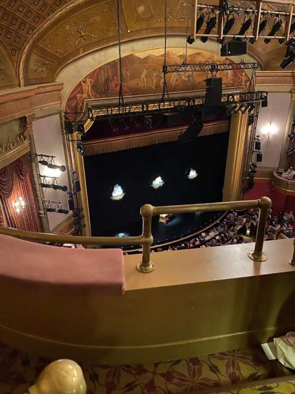 St. James Theatre, section: Balcony L, row: B, seat: 31
