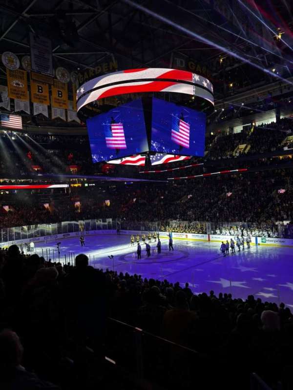 TD Garden, section: 10, row: 19, seat: 9