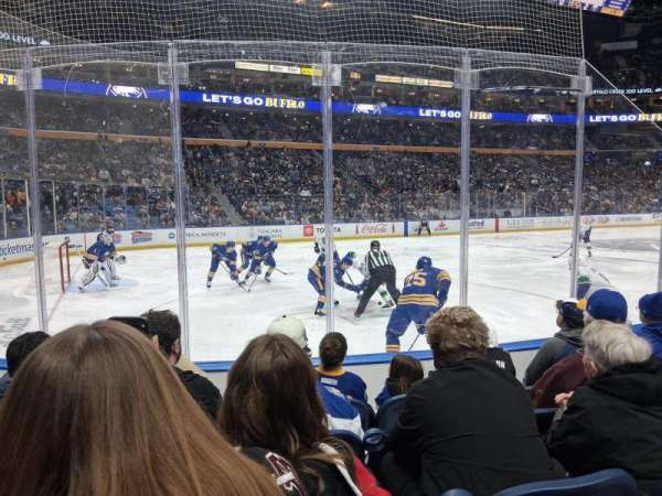 KeyBank Center, section: 108, row: 5, seat: 12