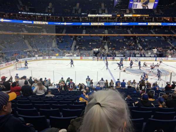 KeyBank Center, section: 118, row: 18, seat: 7-9