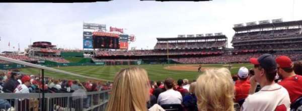 Nationals Park, section: 112, row: N