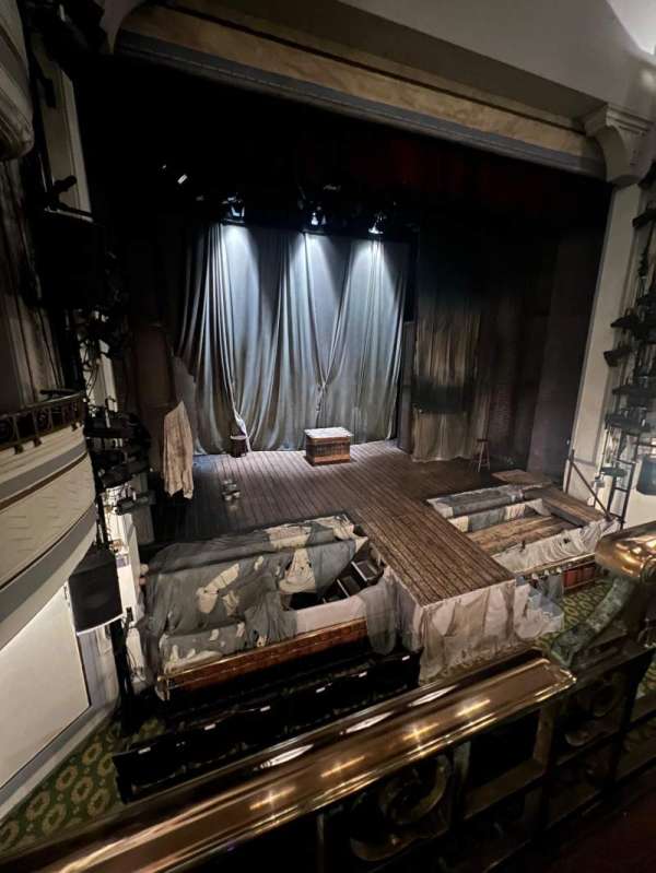Fortune Theatre, section: Dress Circle, row: A, seat: 5