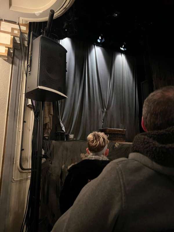 Fortune Theatre, section: Stalls, row: C, seat: 1