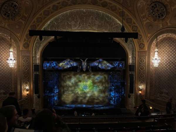 Paramount Theatre, Seattle, section: Mezzanine 13, row: F, seat: 7