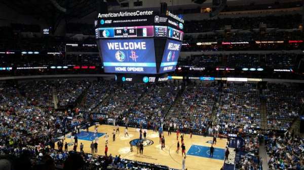 American Airlines Center, section: 216, row: F, seat: 5