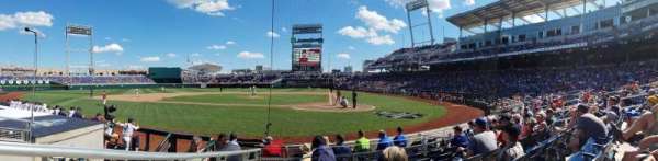 Charles Schwab Field, section: 114, row: 8, seat: 14