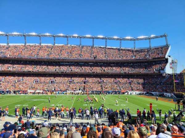 Empower Field at Mile High Stadium, section: 104, row: 17, seat: 5