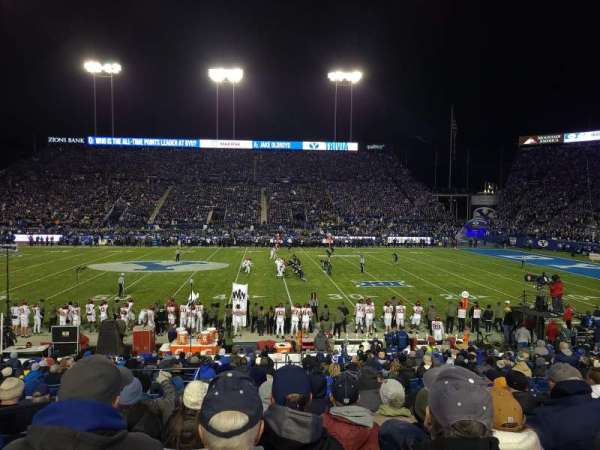 LaVell Edwards Stadium, section: 4, row: 19, seat: 14