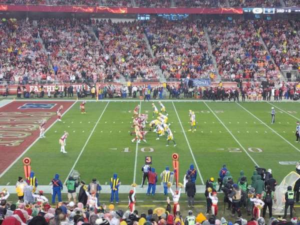 Levi's Stadium, section: 119, row: 27, seat: 18