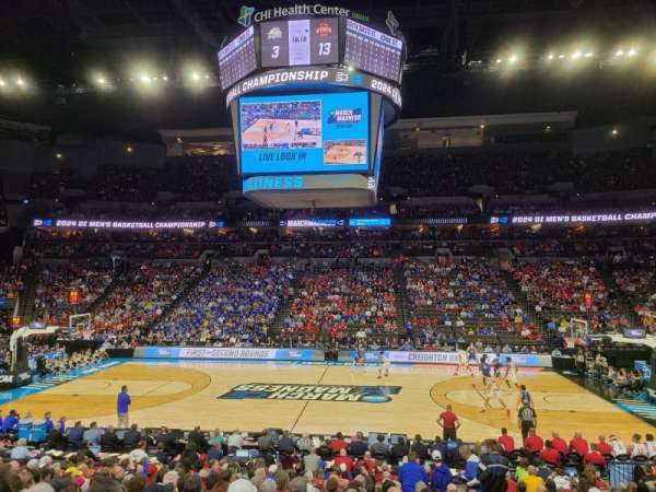 CHI Health Center Omaha, section: 121, row: 16, seat: 3