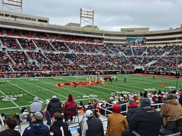 Boone Pickens Stadium, section: 138, row: 6, seat: 18