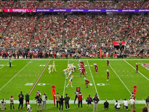 State Farm Stadium, section: 126, row: 36, seat: 13