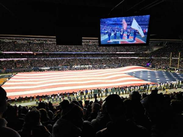Soldier Field, section: 212, row: 16, seat: 15