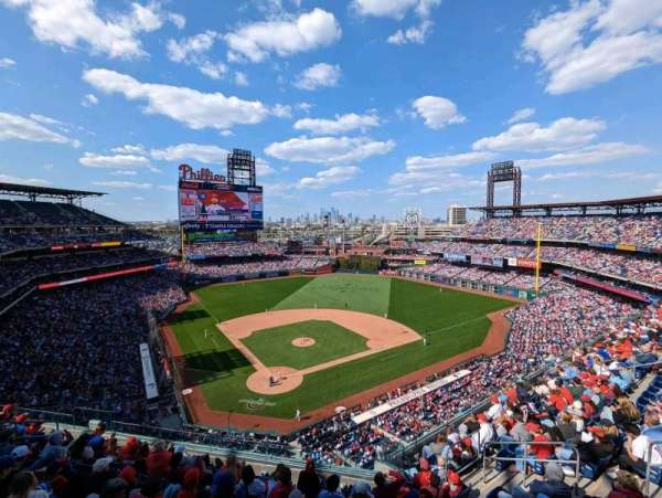 Citizens Bank Park, section: 419, row: 1, seat: 10