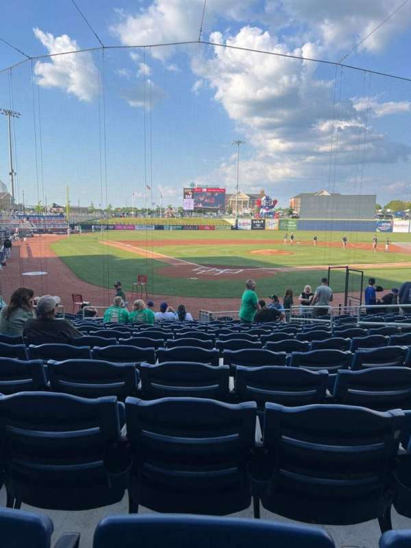 Atrium Health Ballpark, section: 107, row: Q, seat: 9