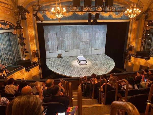 Gerald Schoenfeld Theatre, section: Mezzanine L, row: H, seat: 1