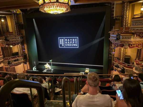 Belasco Theatre, section: Mezzanine L, row: F, seat: 2