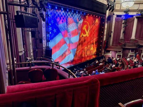 Imperial Theatre, section: Front Mezzanine L, row: B, seat: 110