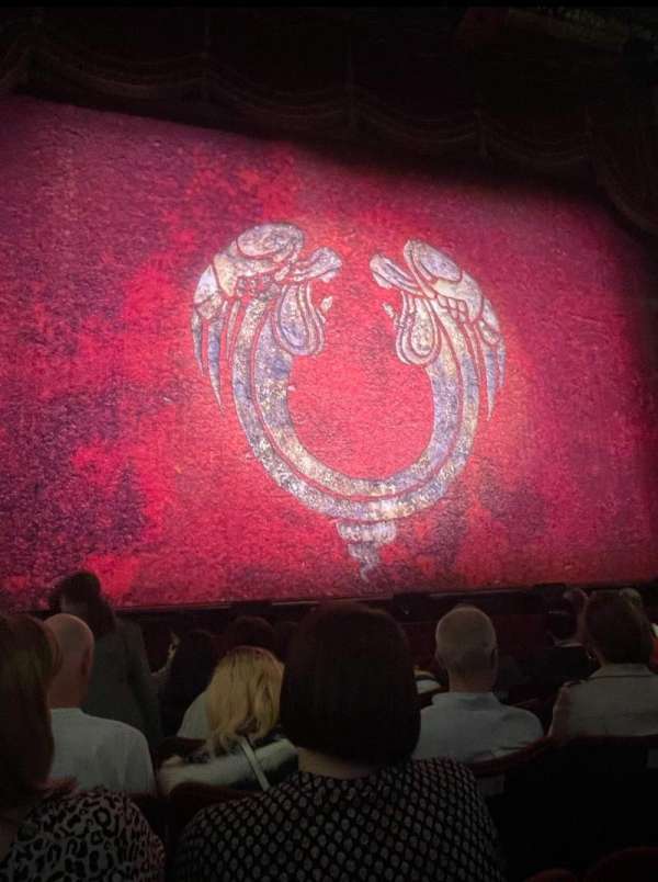 Palace Theatre, Manchester, section: Stalls, row: E, seat: 29 & 30