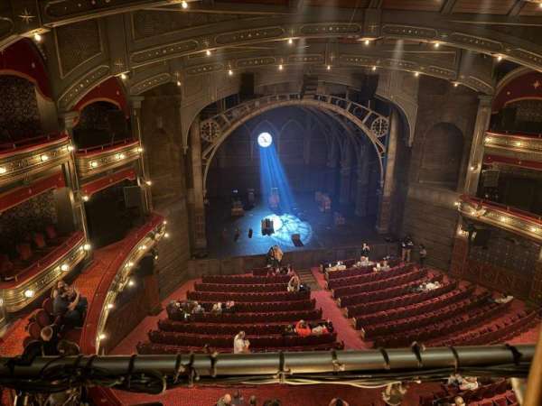 Lyric Theatre, section: Balcony L, row: A, seat: 1