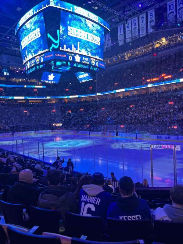 Scotiabank Arena, section: 116A, row: 14, seat: 8