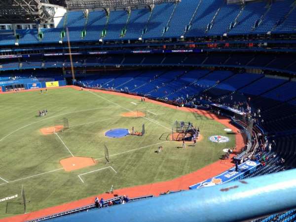 Rogers Centre, section: 531, row: 1, seat: 19
