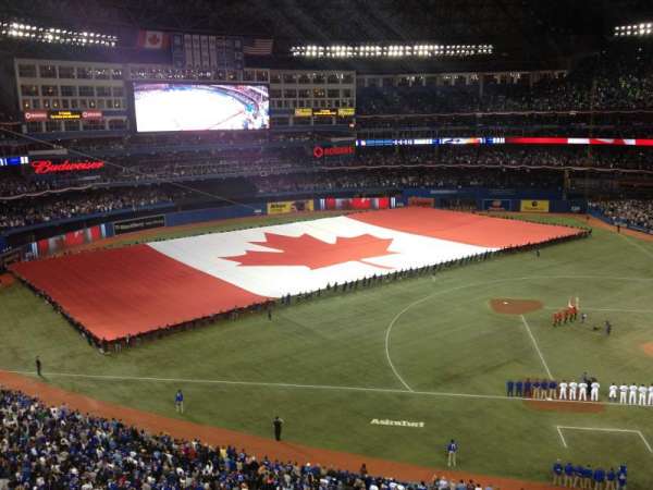 Rogers Centre, section: 531, row: 1, seat: 19