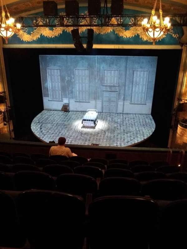 Gerald Schoenfeld Theatre, section: Mezzanine C, row: g, seat: 111