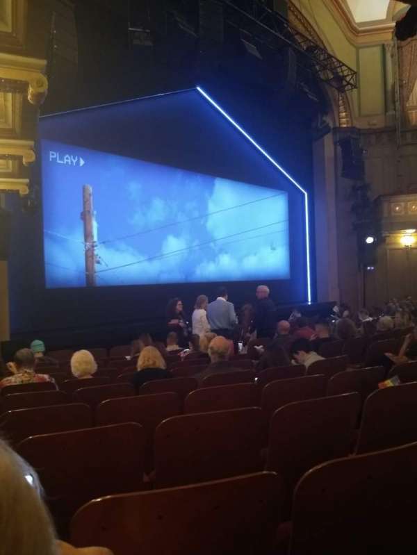 Booth Theatre, section: Orchestra L, row: K, seat: 13