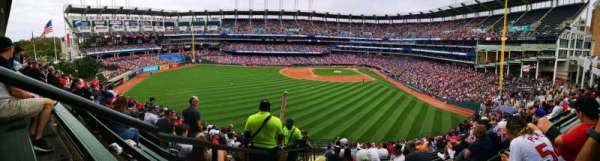 Progressive Field, section: 181, row: X, seat: 30