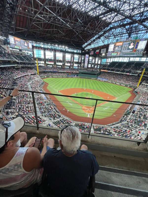 Globe Life Field, section: 216, row: 2, seat: 19