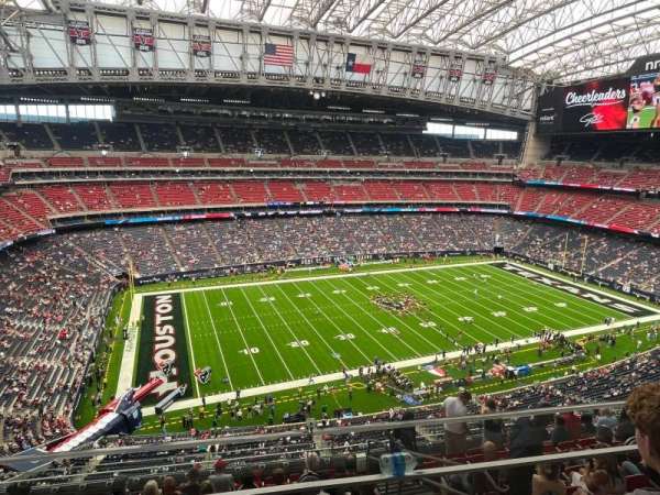 NRG Stadium, section: 613, row: B, seat: 12