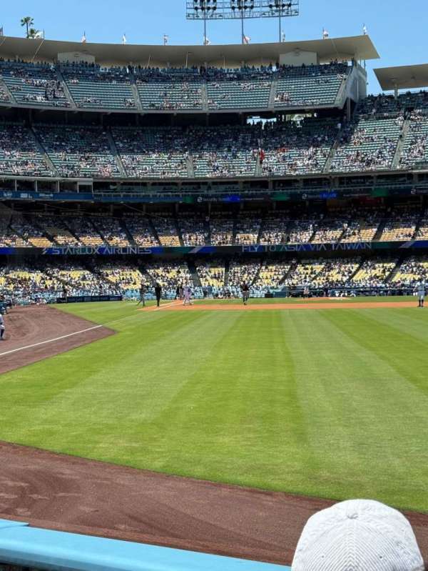 Dodger Stadium, section: 52FD, row: B, seat: 3