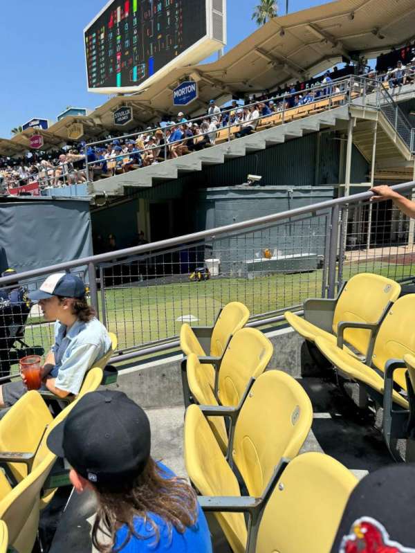 Dodger Stadium, section: 52FD, row: B, seat: 3
