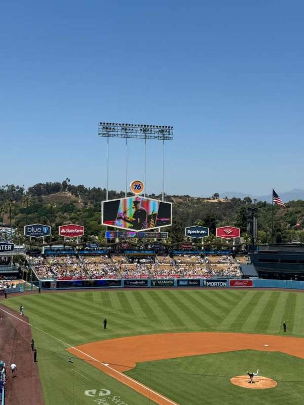 Dodger Stadium, section: 2RS, row: A, seat: 1