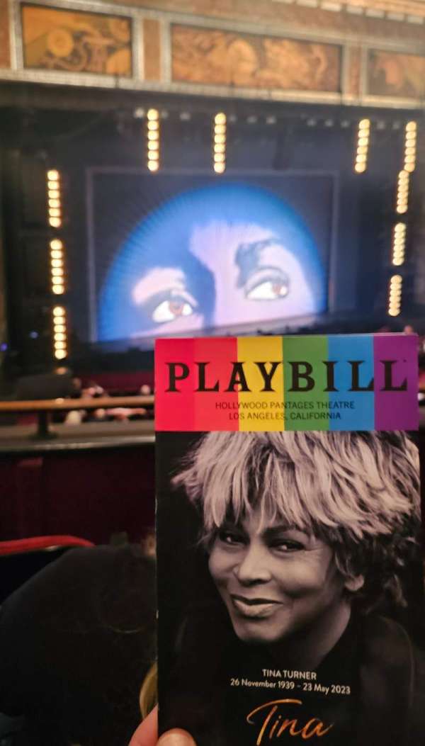Hollywood Pantages Theatre, section: Mezzanine L, row: C, seat: 1