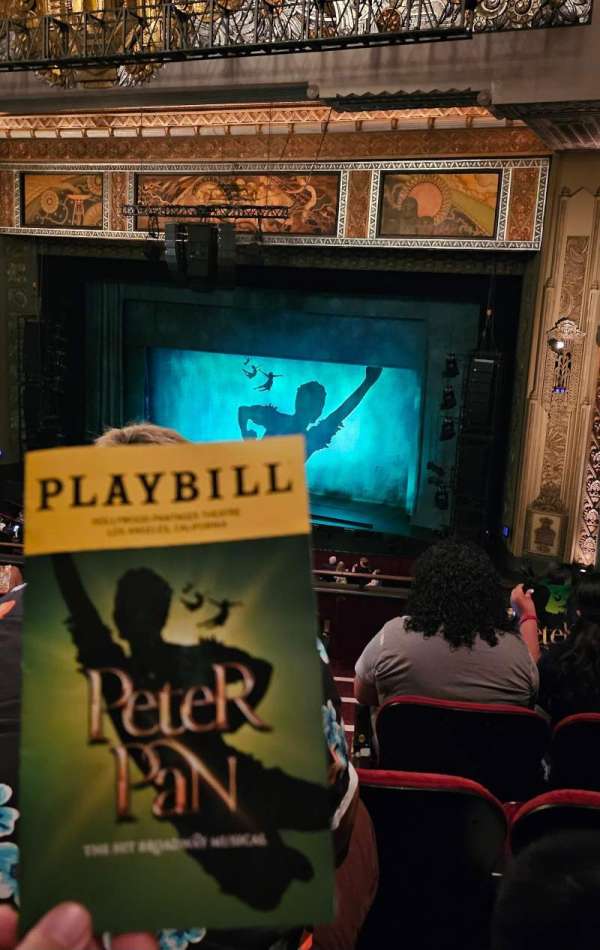 Hollywood Pantages Theatre, section: Mezzanine R, row: H, seat: 2