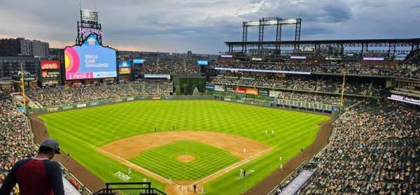 Coors Field, section: U330, row: 15, seat: 17