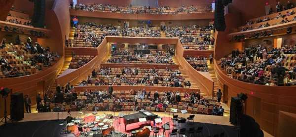 Walt Disney Concert Hall, section: Orchestra View, row: E, seat: 242