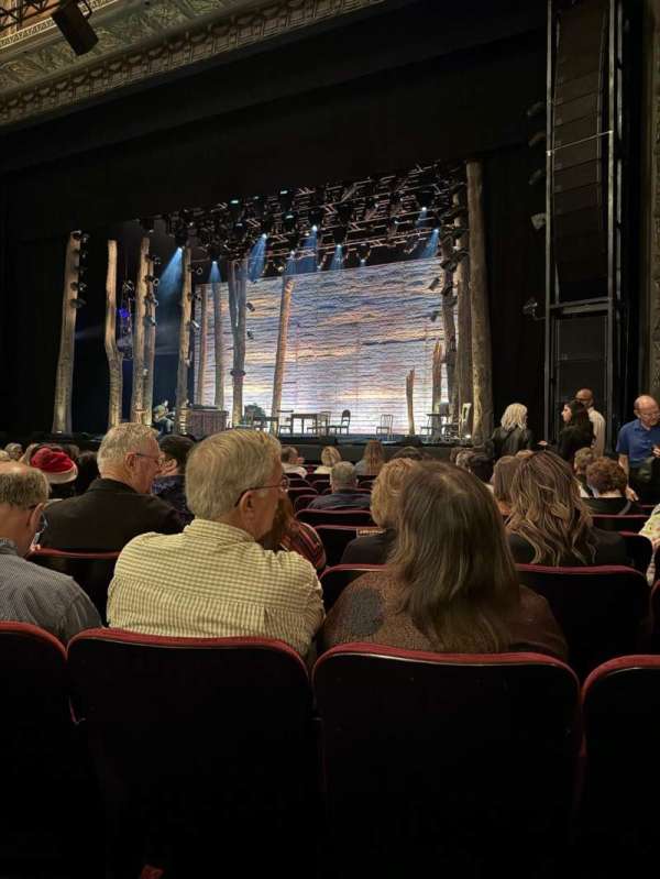 Hollywood Pantages Theatre, section: Orchestra RC, row: K, seat: 209