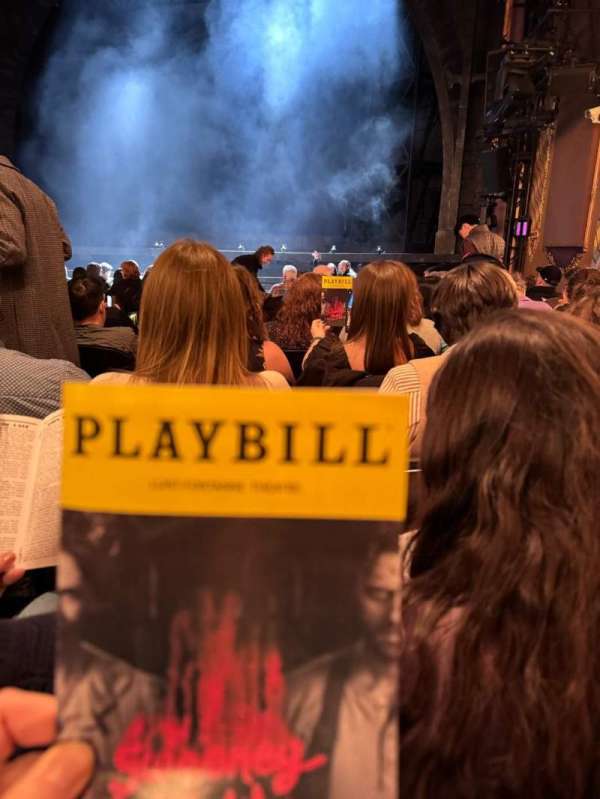 Lunt-Fontanne Theatre, section: Orchestra R, row: O, seat: 14