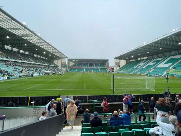 Easter Road Stadium, section: South Lower, row: J, seat: 84