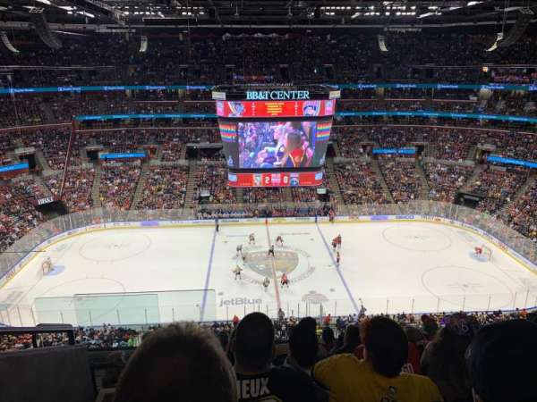 Amerant Bank Arena, section: 318, row: 7, seat: 18