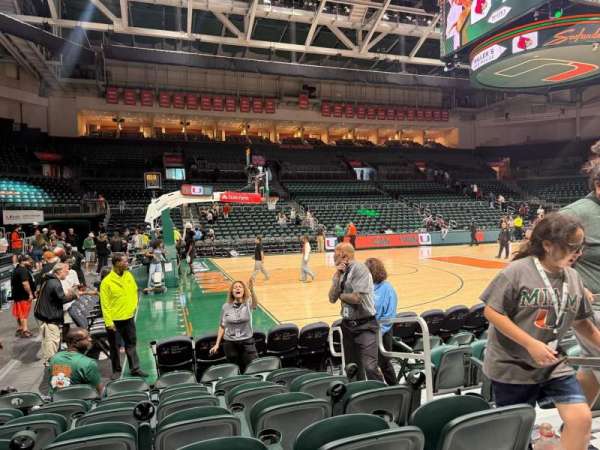 Watsco Center, section: 114, row: G, seat: 3