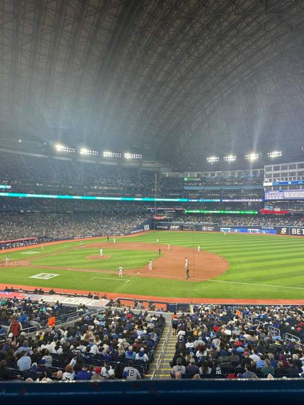 Rogers Centre, section: 216, row: 1, seat: 10