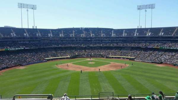 Oakland Coliseum, section: 243, row: 13, seat: 3