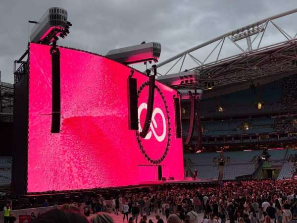 Accor Stadium, section: 105, row: 16, seat: 23