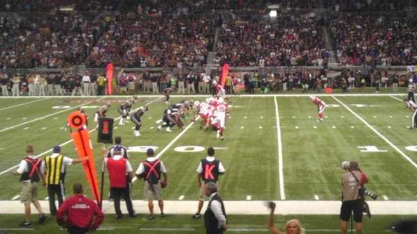 The Dome at America's Center, section: 114LO, row: 8, seat: 7