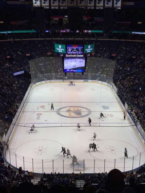 Enterprise Center, section: 328, row: 10, seat: 11
